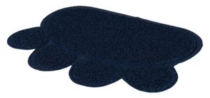 TRIXIE SCHOONLOOPMAT VOOR KATTENBAKKEN POOT PVC DONKERBLAUW 60X45 CM 2 ST