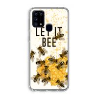Let it bee: Samsung Galaxy M31 Transparant Hoesje