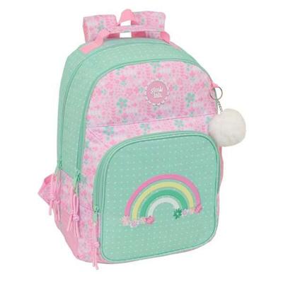 Schoolrugzak Glow Lab Amazing Groen Roze 32 x 42 x 15 cm