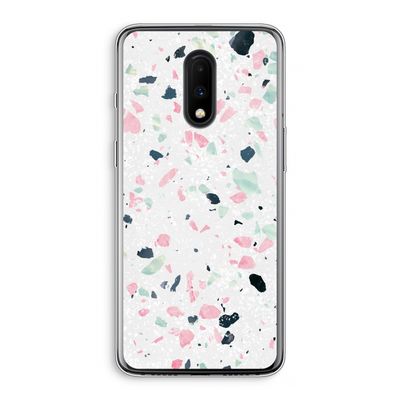 Terrazzo N°3: OnePlus 7 Transparant Hoesje