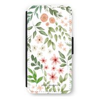 Botanical sweet flower heaven: iPhone 12 Pro Max Flip Hoesje