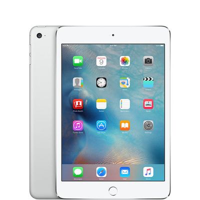 Refurbished iPad Mini 4 128 GB Zilver Licht gebruikt