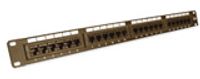 CAT6 Patchpaneel 24-poorts UTP met kabel management bar CAT6 Patchpaneel 24-poorts UTP met kabel management bar