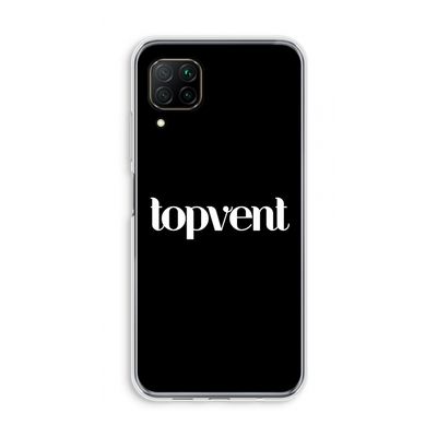 Topvent Zwart: Huawei P40 Lite Transparant Hoesje