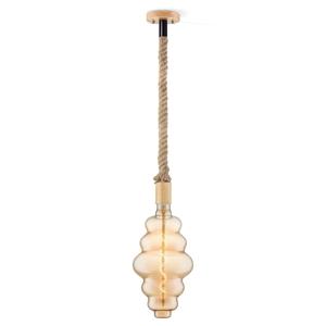 Hanglamp Leonardo Cloud - G160 dimbaar E27 amber