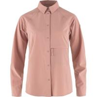 Fjallraven Abisko Trekking Shirt Dames Dusty Rose M
