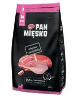 PAN MIĘSKO Veal with quail L puppy - droog hondenvoer - 20kg