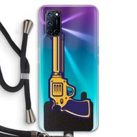 Pew Pew Pew: Oppo A92 Transparant Hoesje met koord
