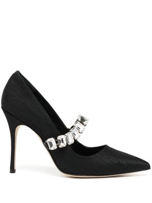 Manolo Blahnik escarpins à bout pointu 100 mm - Noir