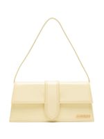 Jacquemus sac porté épaule Le Bambino Long en cuir - Jaune - thumbnail