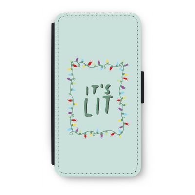 It's Lit: iPhone X Flip Hoesje