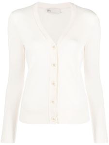 Tory Burch cardigan à boutons logo - Blanc