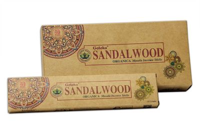 Goloka Wierook Organica Sandalwood (6 pakjes)