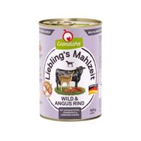 GRANATAPET Liebling's Mahlzeit Venison and angus beef - natvoer voor honden - 800g