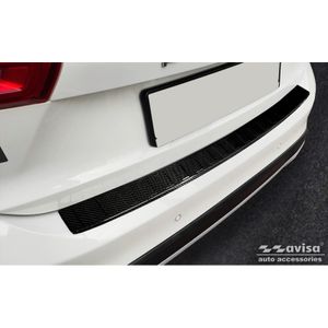 Echt 3D Carbon Bumper beschermer passend voor Ford Focus Hatchback 5-deurs 2018- 'Ribs' AV249272
