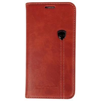 Leren hoesje Galaxy Note 5 rood