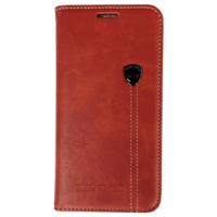 Leren hoesje Galaxy Note 5 rood
