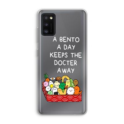 Bento a day: Samsung Galaxy A41 Transparant Hoesje