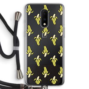 Bananas: OnePlus 7 Transparant Hoesje met koord
