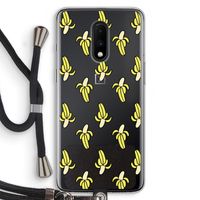 Bananas: OnePlus 7 Transparant Hoesje met koord