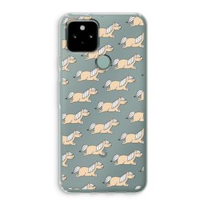 Ponys: Google Pixel 5 Transparant Hoesje