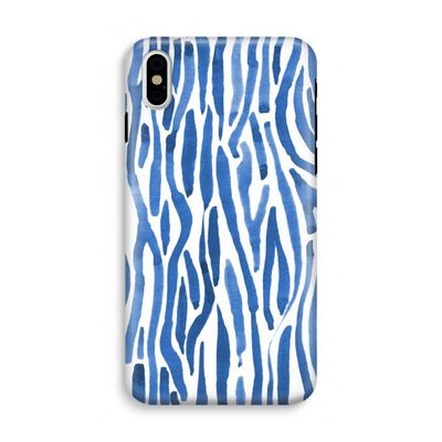 Blauwe nerven: iPhone XS Tough Case