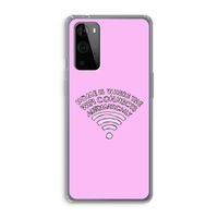 Home Is Where The Wifi Is: OnePlus 9 Pro Transparant Hoesje