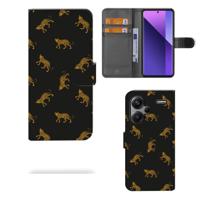 Telefoonhoesje | Met pasjeshouder | voor Xiaomi Redmi Note 13 Pro Plus Leopards