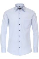 Redmond Modern Fit Overhemd lichtblauw, Effen
