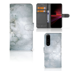 Hoesje Sony Xperia 1 III Painting Grey