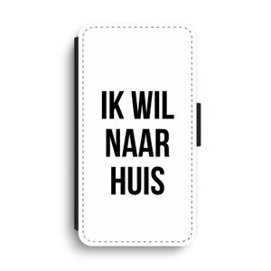 Ik wil naar huis: iPhone XS Max Flip Hoesje