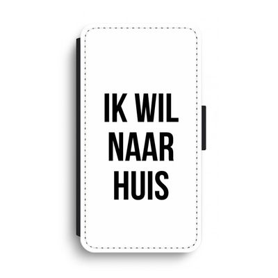 Ik wil naar huis: iPhone XS Max Flip Hoesje
