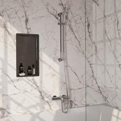 Opbouwset Bad- en Douchekraan Brauer Chrome Edition Thermostatisch Chroom (Alle Opties)