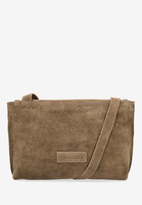 Shabbies Festival crossbody 2009 dark taupe taupe maat 1