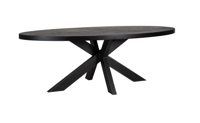 Eettafel Watson 235 - voet in 2 kleuren