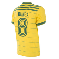 Brazilie Retro Voetbalshirt 1984 + Dunga 8
