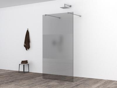 Glasplaat Wiesbaden Slim | 110x200 cm | Nano | Rook- met melkglas