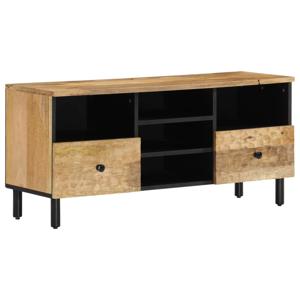 Tv-meubel 100x33x46 cm massief mangohout