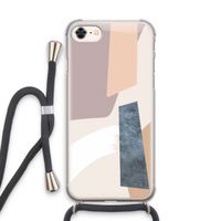 Luca: iPhone 8 Transparant Hoesje met koord