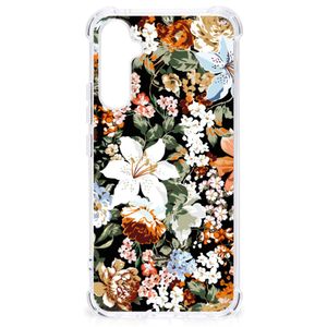 Case voor Samsung Galaxy A34 Dark Flowers