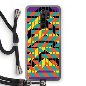 Skew Bee 2: Xiaomi Redmi 9 Transparant Hoesje met koord