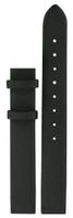 Horlogeband Tissot T03132580 / T610014602 Leder Zwart 12mm