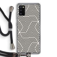 Magic pattern: Samsung Galaxy A41 Transparant Hoesje met koord