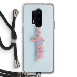 #nofilter: OnePlus 8 Pro Transparant Hoesje met koord