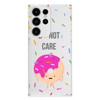 Samsung Galaxy S23 Ultra | Siliconen Case | Donut Roze
