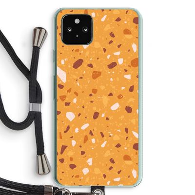 Terrazzo N°24: Pixel 5a 5G Transparant Hoesje met koord