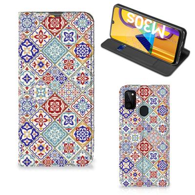 Samsung Galaxy M30s | M21 | Standcase | Tiles Color Samsung Galaxy M30s | M21 | Standcase | Tiles Color