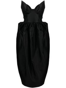 ZIMMERMANN robe-bustier Matchmaker - Noir