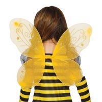 Geel gekleurde vleugels voor meisjes - thumbnail