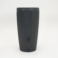 Vita Regenton Mika antraciet 240L + Kraan met Gardena koppeling + Plantenbak
